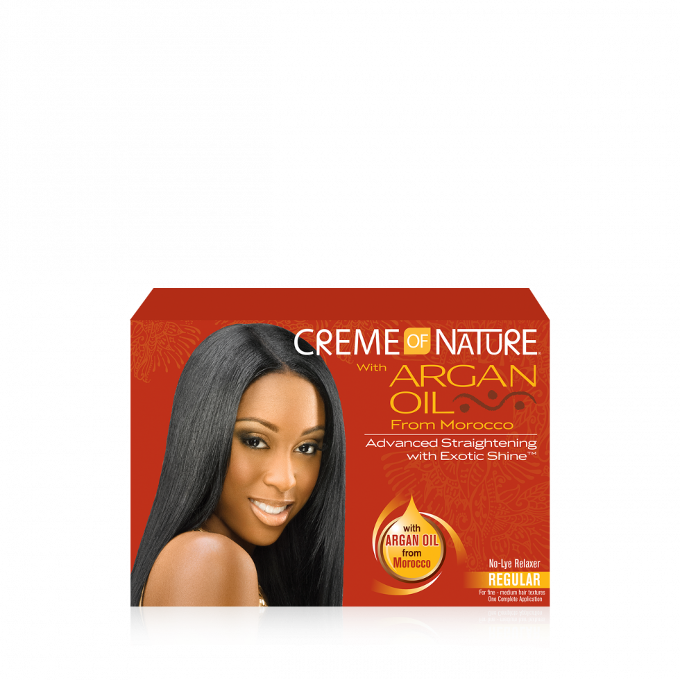 Creme Of Nature Argan Oil Relaxer Kit Regular 1 Application