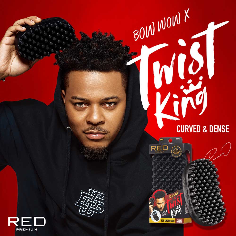 Red Premium By Kiss Curved Twist King for Short Hai