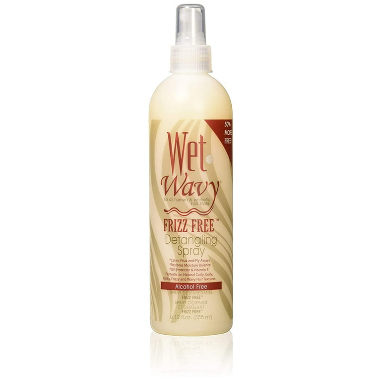 Wet N Wavy Frizz Free Detangling Spray 12oz