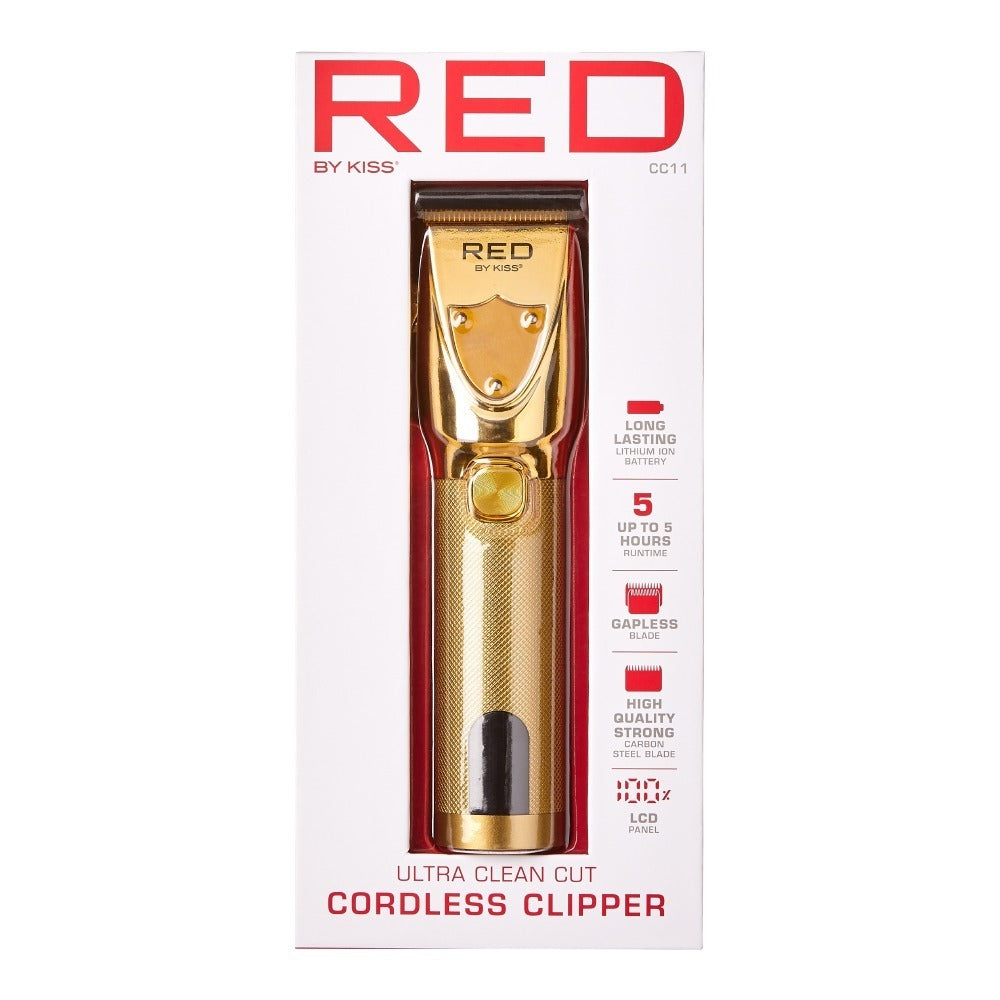 Red By Kiss Ultra Clean Cut Cordless Clipper