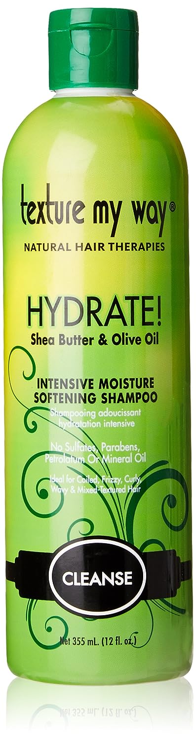 Texture My Way Hydrate! Intensive Moisture Softening Shampoo 12oz