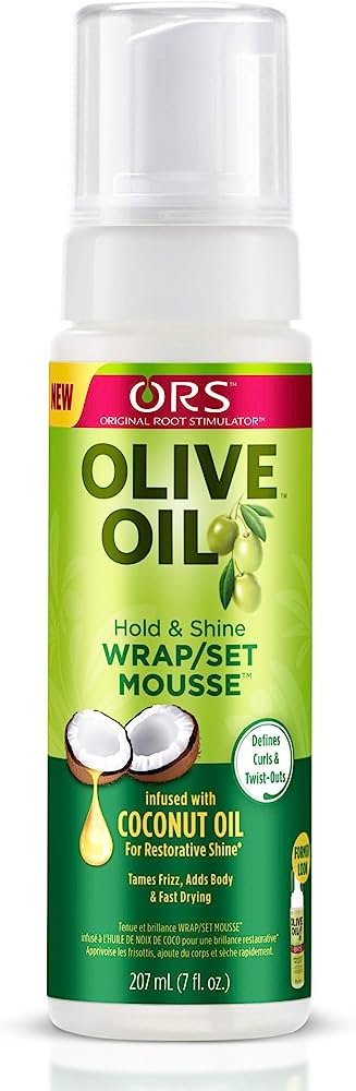 ORS Olive Oil Hold & Shine Wrap/Set Mousse