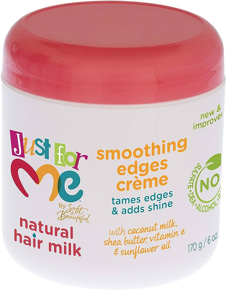 Just For Me Natural Hair Milk Leave-In Detangler – Entwirrungsspray Mit Kokosmilch & Sheabutter | Für Krauses & Lockiges Kinderhaar