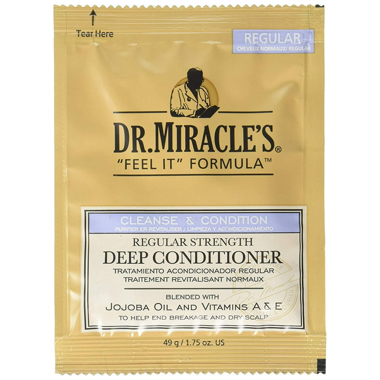 Dr. Miracle's Feel it Formula Deep Conditioner Regular 1.75oz