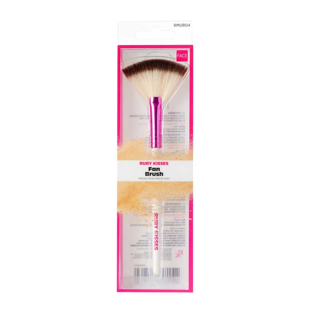 Kiss RubyKisses Fan Makeup Brush