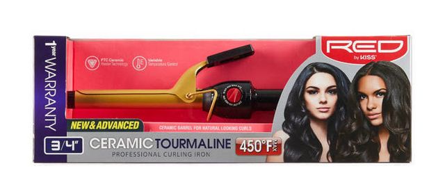 Red By Kiss 3/4" Ceramic Curling Iron