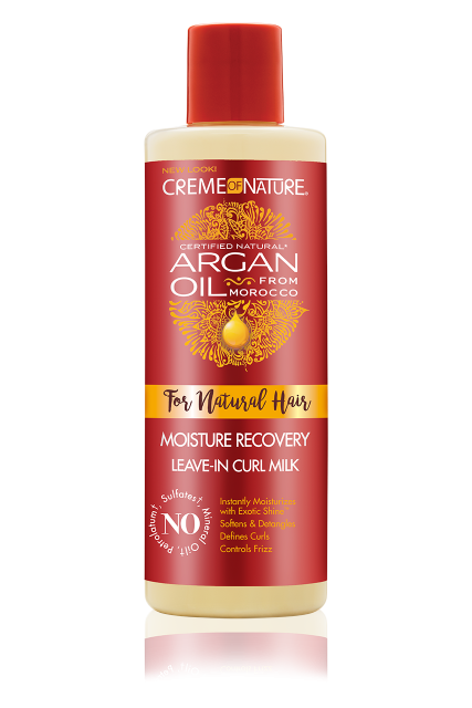 Creme of Nature Argan Oil Moisture Recovery Leave-In Curl Milk 8oz