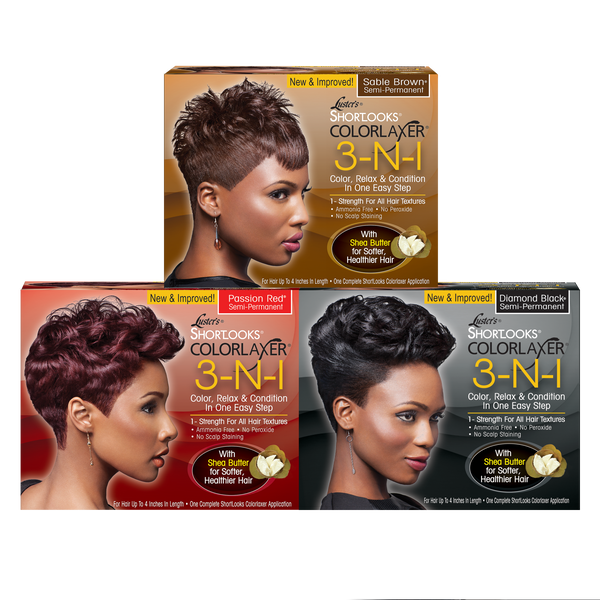 Luster's Pink Shortlooks 3-N-1 Coloraxer Kit