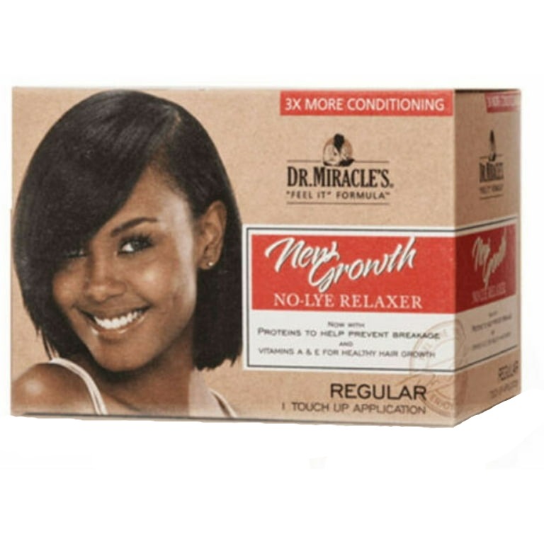 Dr. Miracle's New Growth Intensive No-Lye Relaxer Kit 1 Application