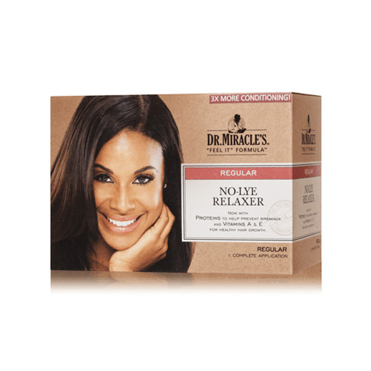 Dr. Miracle's Feel it Formula No-Lye Relaxer Kit 1 Application