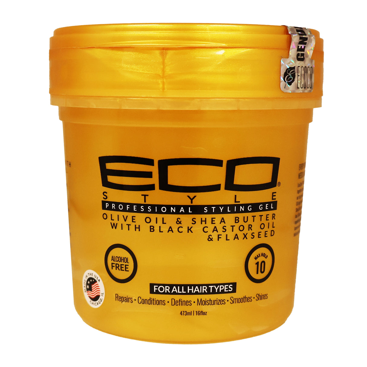 Eco Styling Gel Olive Oil and Shea Butter with Black Castor Oil and Flaxseed
