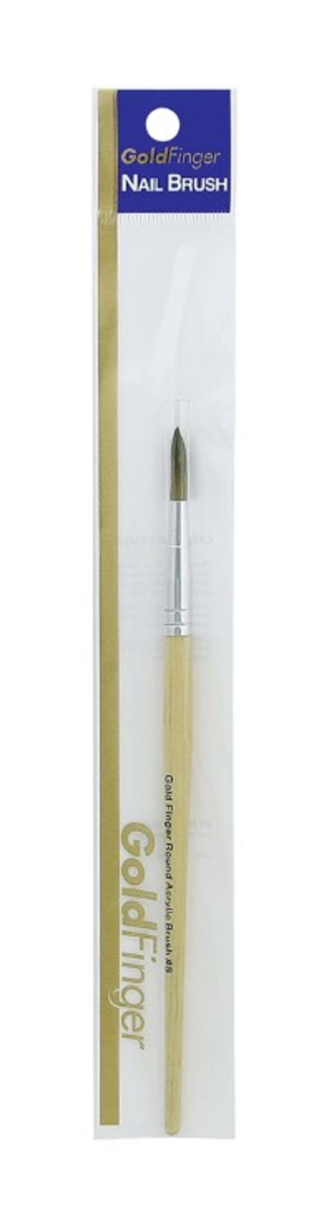 Kiss Goldfinger Acrylic Brush