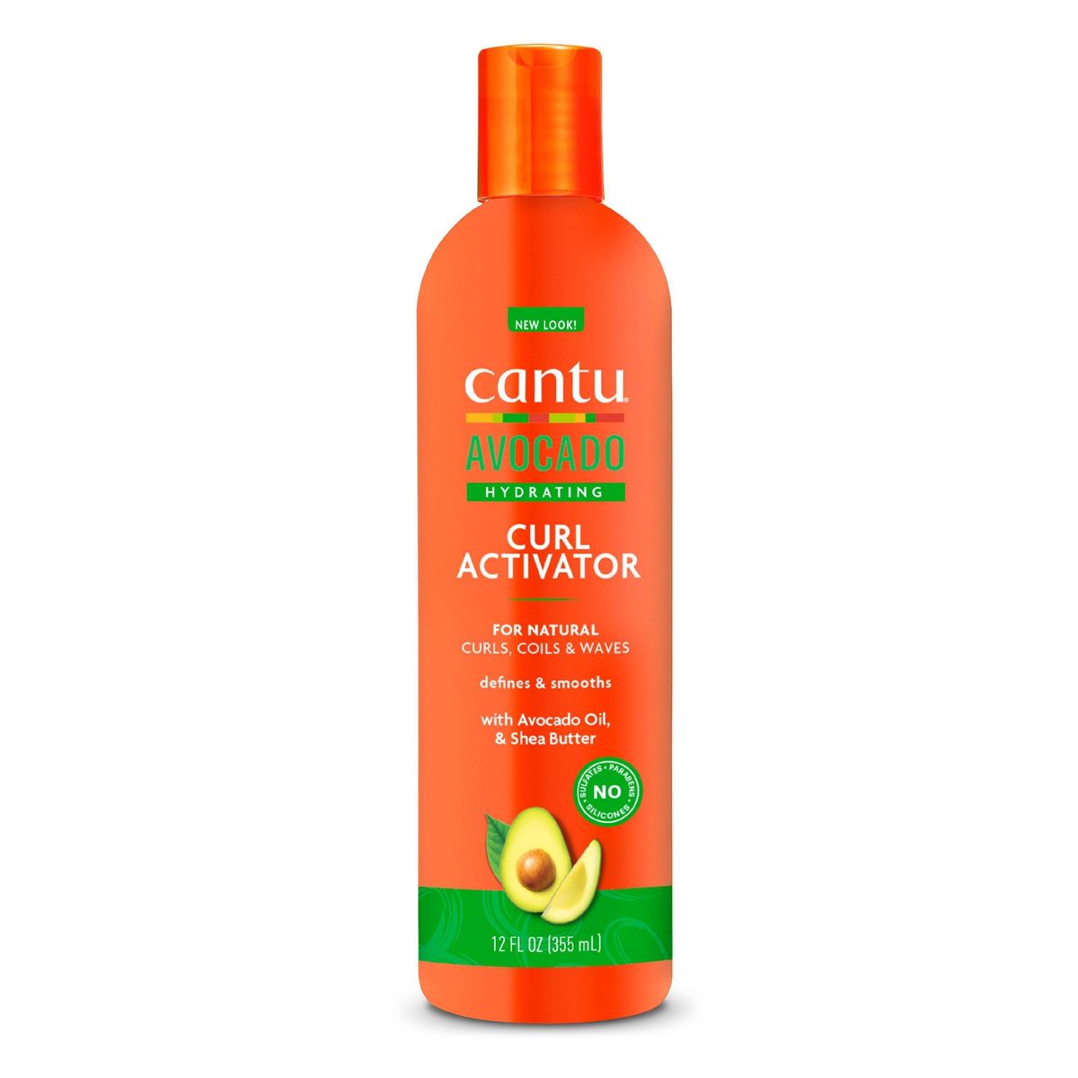 Cantu Avocado Curl Activator Cream with Avocado Oil & Shea Butter 12oz