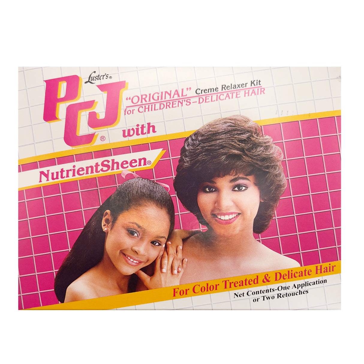 Luster's PCJ No Lye Conditioning Creme Relaxer Children Formula 1 Application