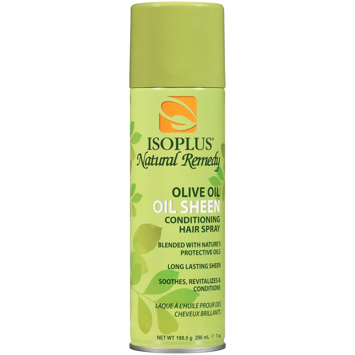 Isoplus Natural Remedy Olive Oil Oil Sheen Conditioning Hair Spray 7oz