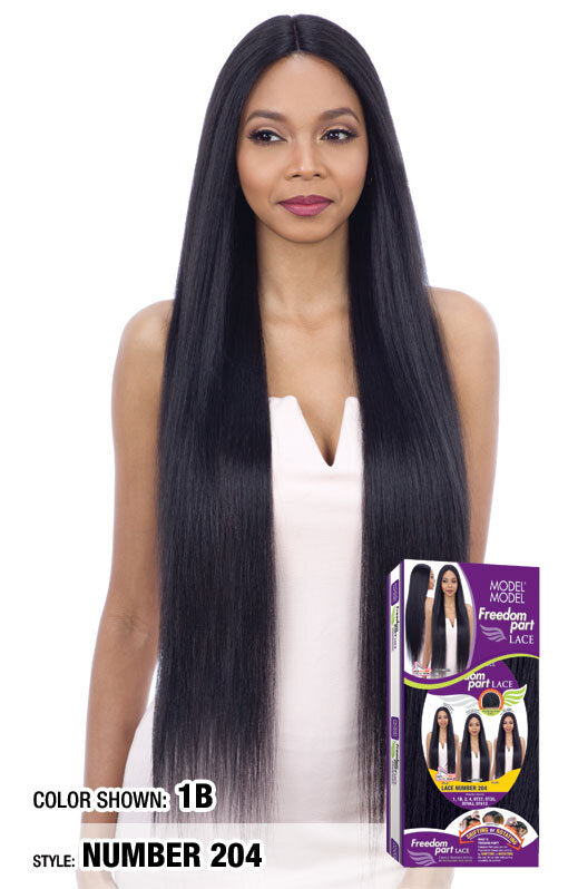 Model Model Freedom Part Lace Premium Synthetic Wig - 204