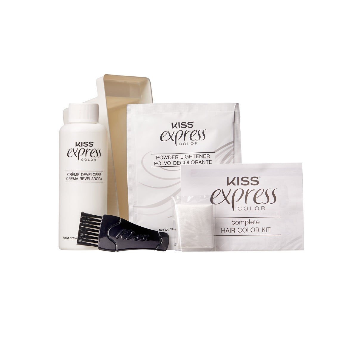 Kiss Express Complete Hair Bleach All-In-One Kit 1 Application