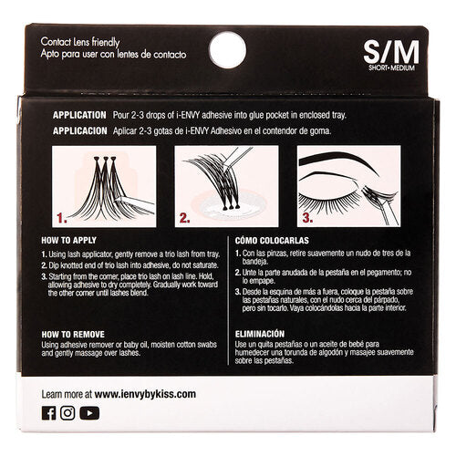 i-ENVY by Kiss Triple Black Knotted Trio Individual Eyelashes