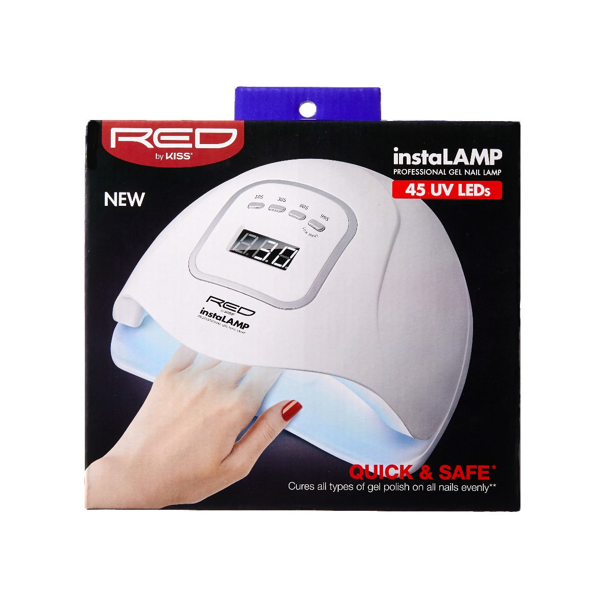 Red by Kiss UV LED Lamp for Gel