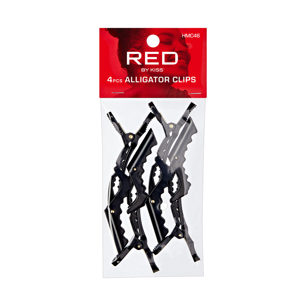 Red by Kiss Alligator Clips 4pcs