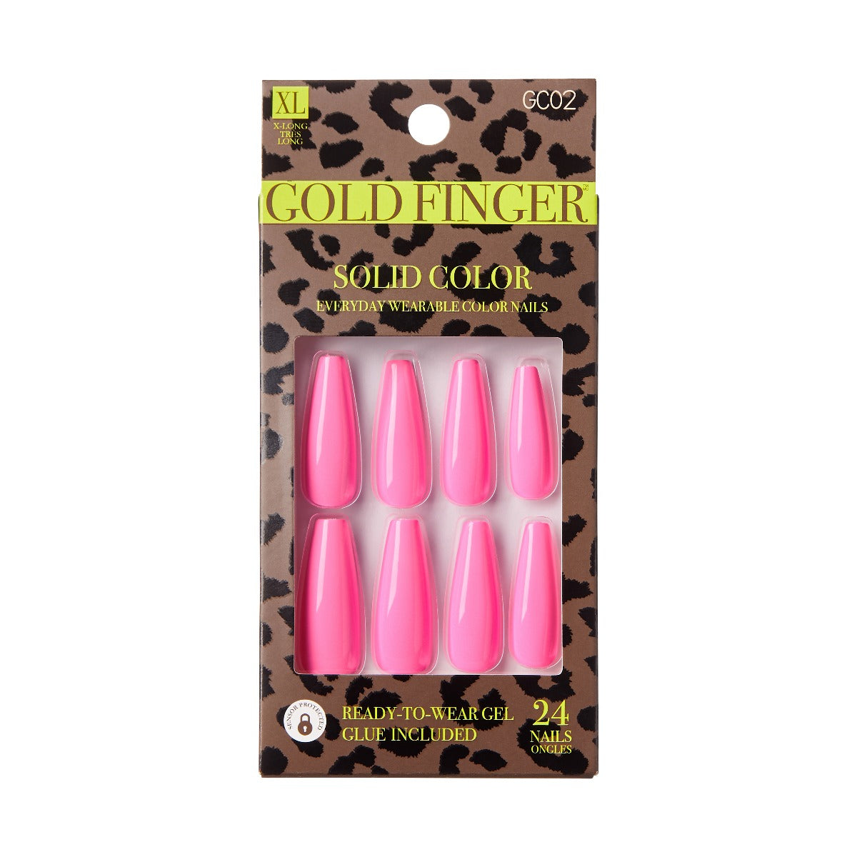 Kiss GoldFinger Solid Colors Press-On Nails