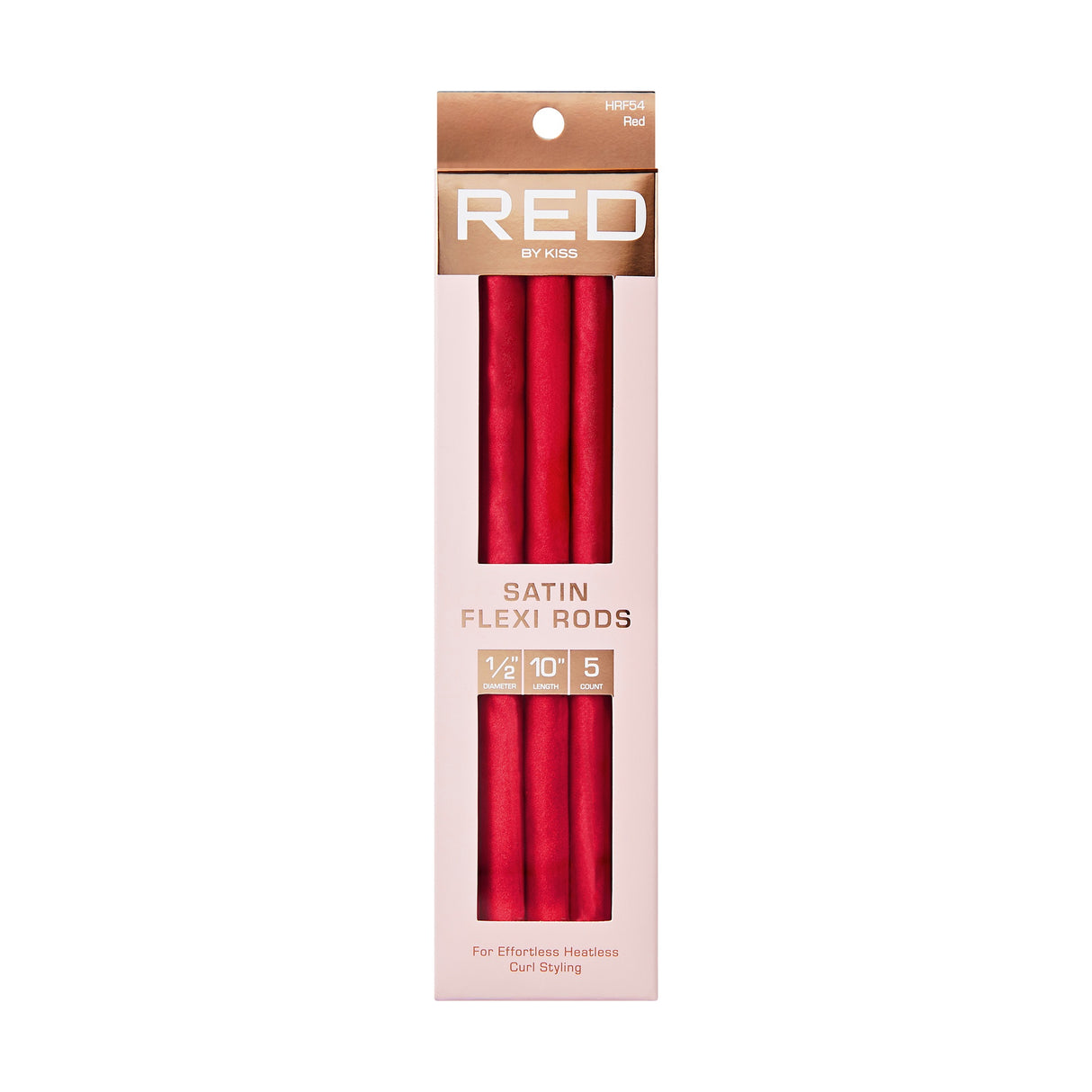 Red by Kiss Satin Flexi Rods 10"