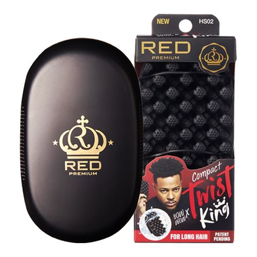 Red Premium By Kiss Compact Twist King for Long Hair