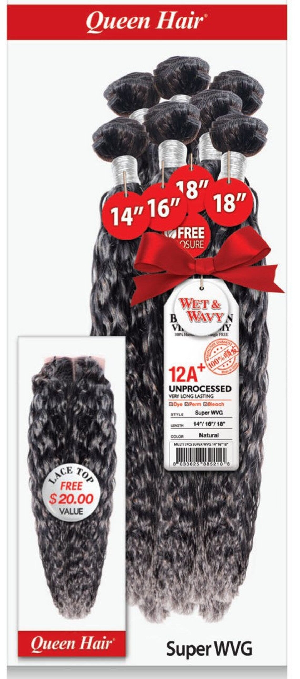 Queen Hair Wet-n-Wavy Value Pack