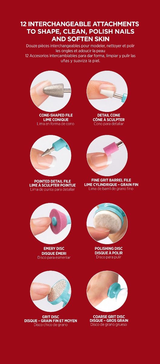 Kiss Power File x Nail Dryer All-In-One Nail Care Kit