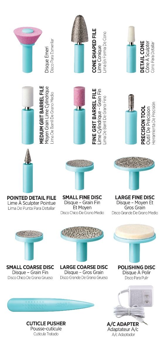 Kiss Power File x Nail Dryer All-In-One Nail Care Kit