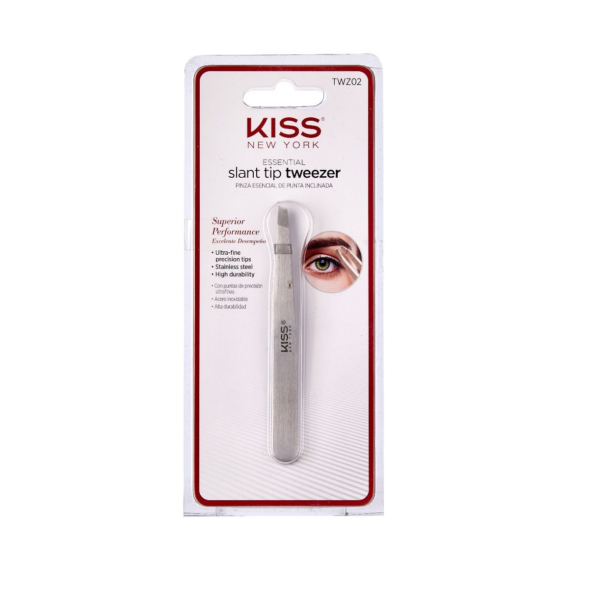 Kiss Slant Tip Tweezer