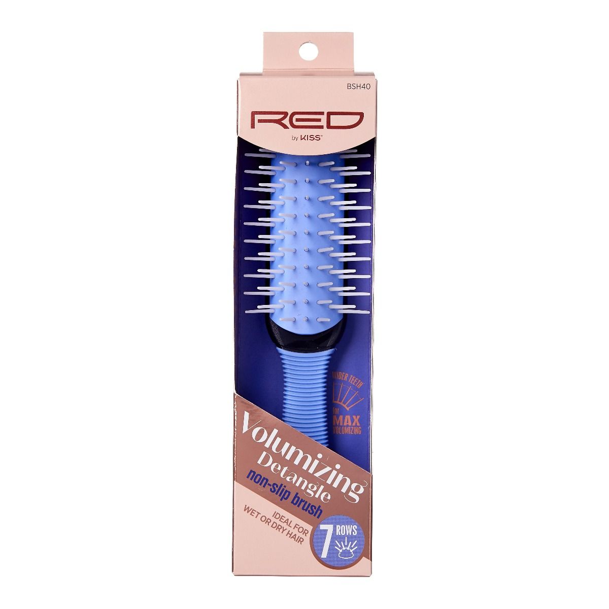 Red By Kiss 7 Row Volumizing Detangle Non-Slip Brush