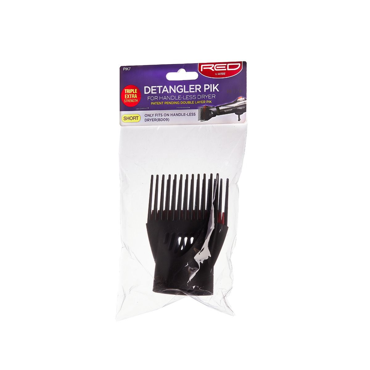 Red By Kiss Detangler Pik Attachment - Short