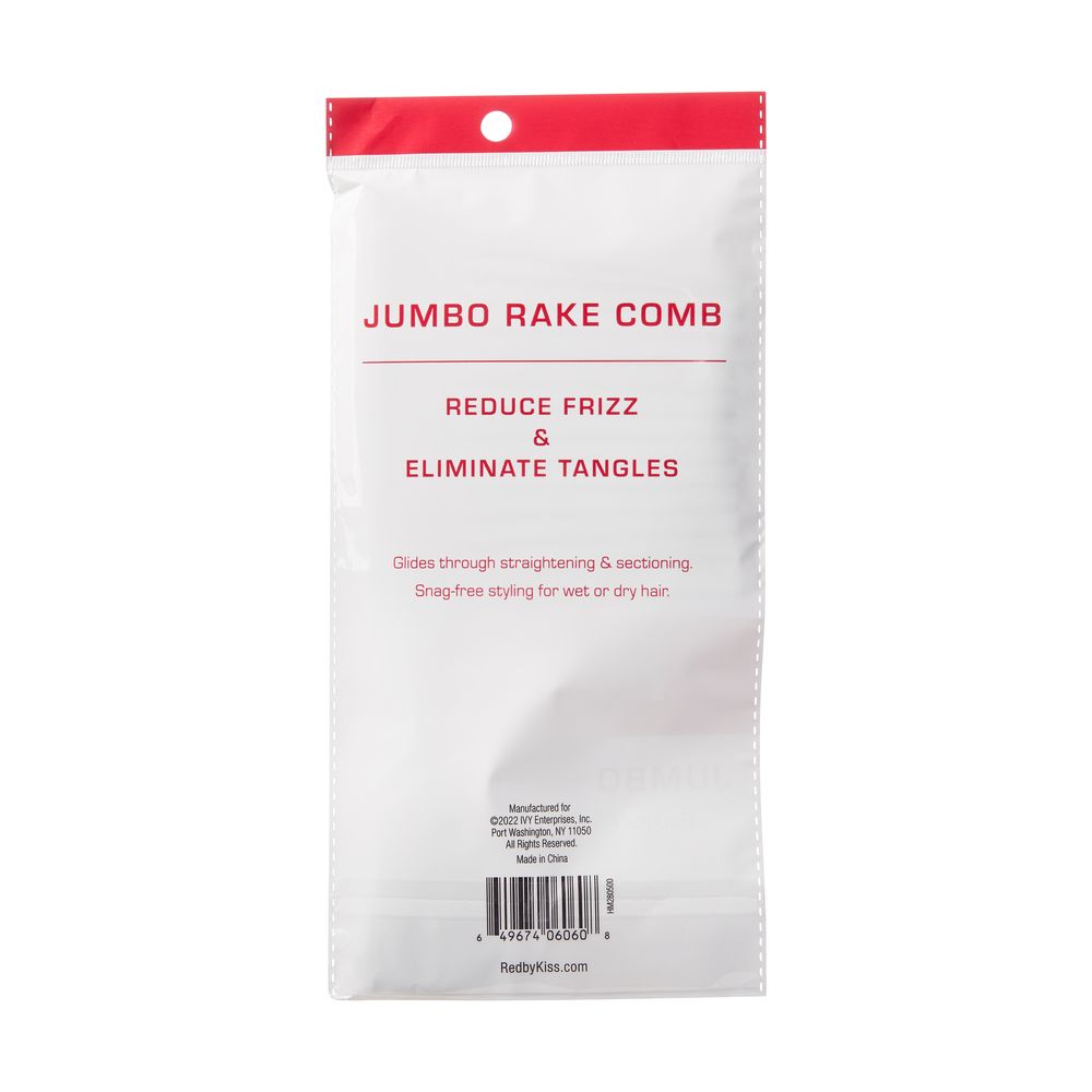 Red By Kiss Jumbo Rake Comb