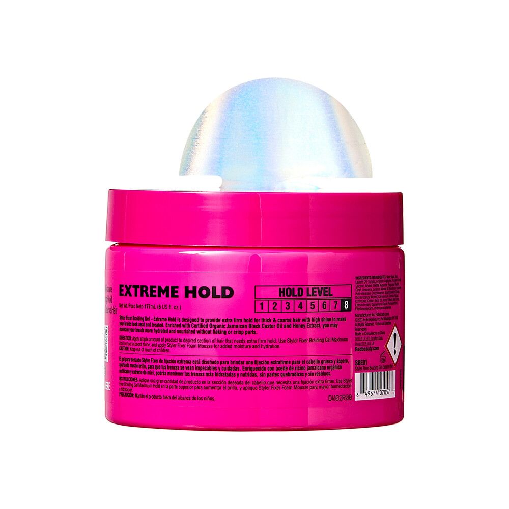 Kiss Stylerfixer Braiding Gel Extreme Hold 6oz
