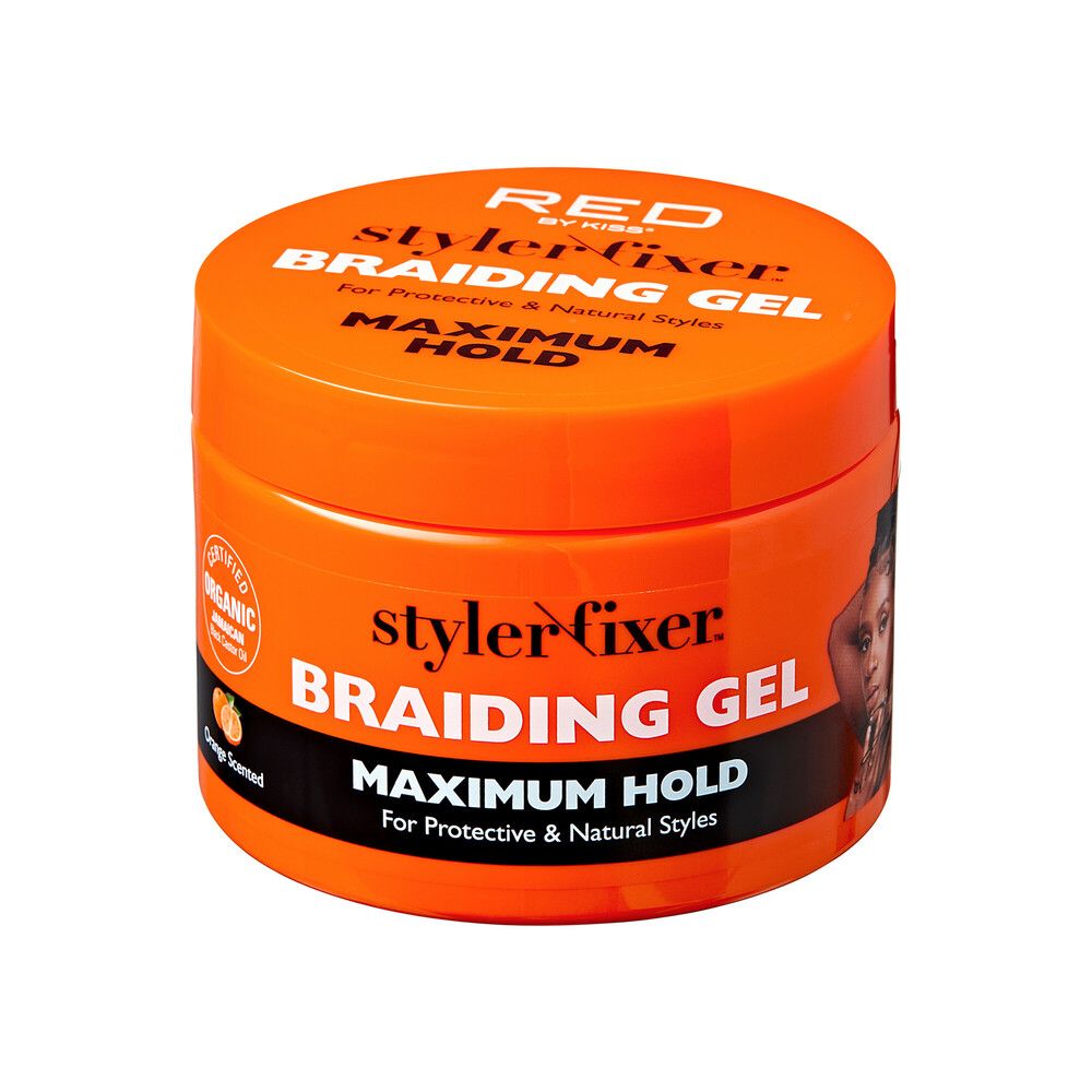 Kiss Stylerfixer Braiding Gel Maximum Hold 6oz
