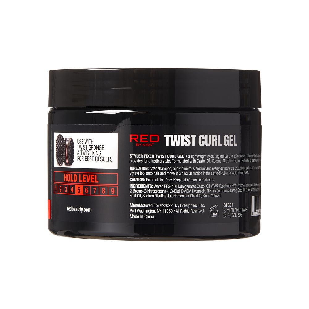 Kiss Stylerfixer Twist Curl Gel 6oz