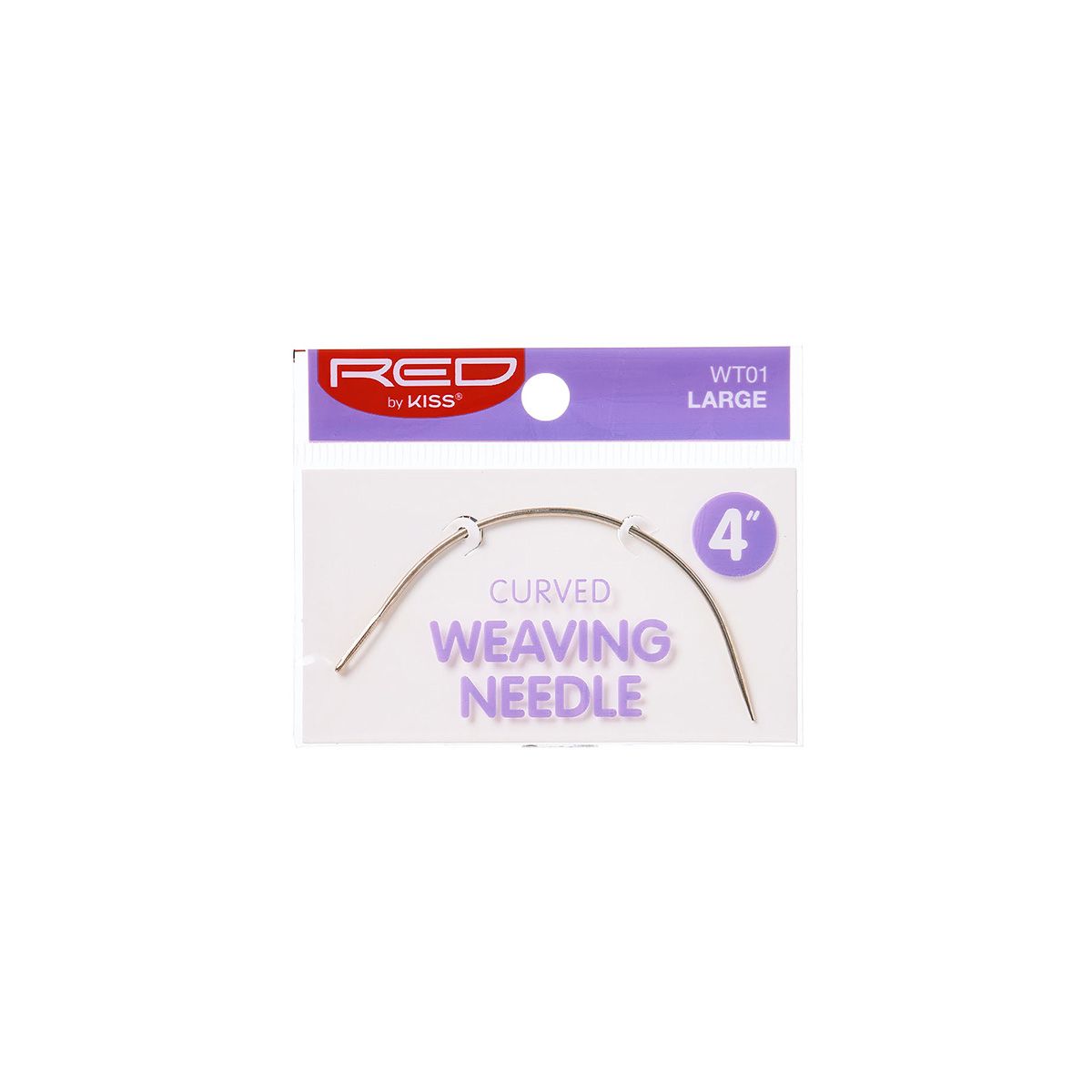 Red by Kiss 4" Curved Weaving Needle