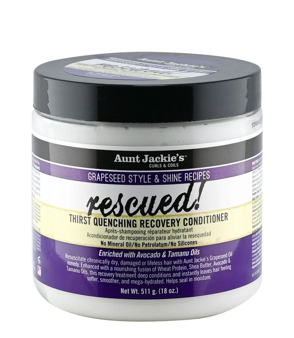 Aunt Jackie's Rescued! Thirst Quenching Recovery Conditioner 15oz