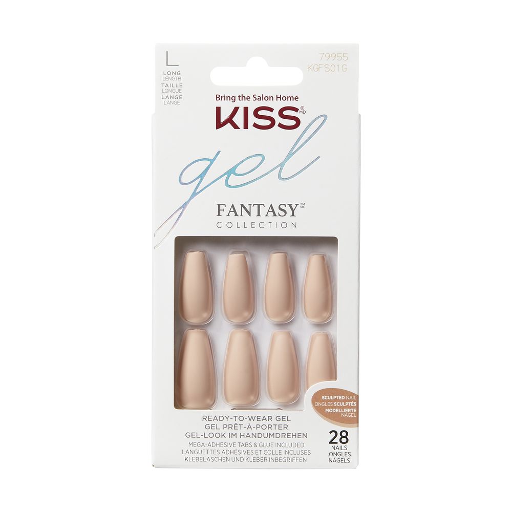Kiss Gel Fantasy Press-On Nails - 4 The Cause