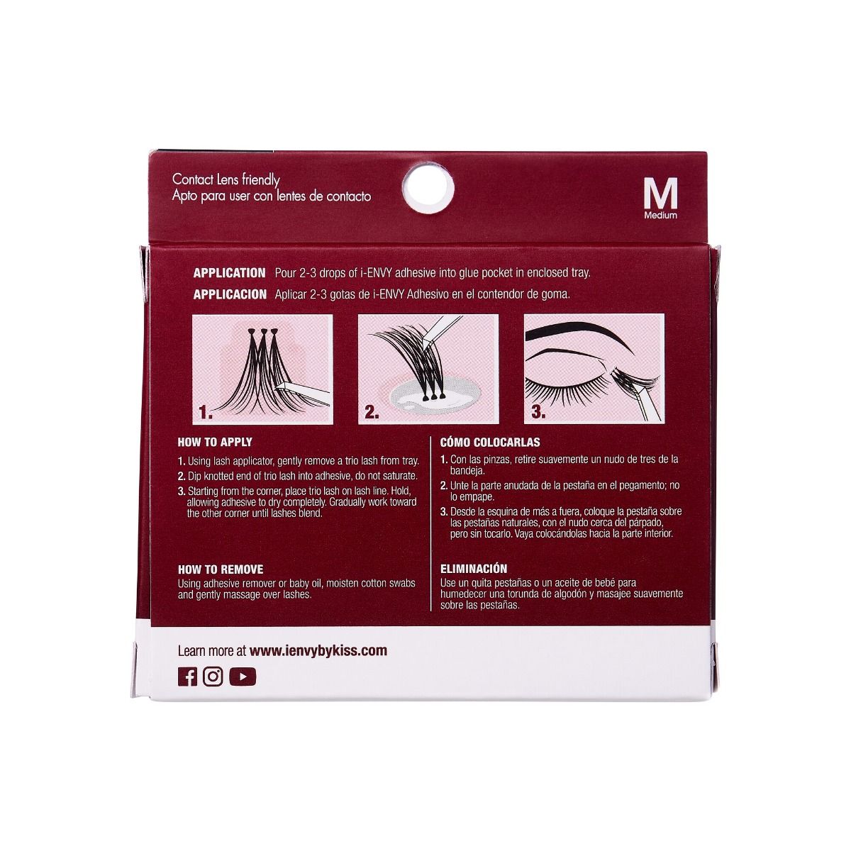 i-ENVY by Kiss Ultra Black Knotted Trio Individual Eyelashes
