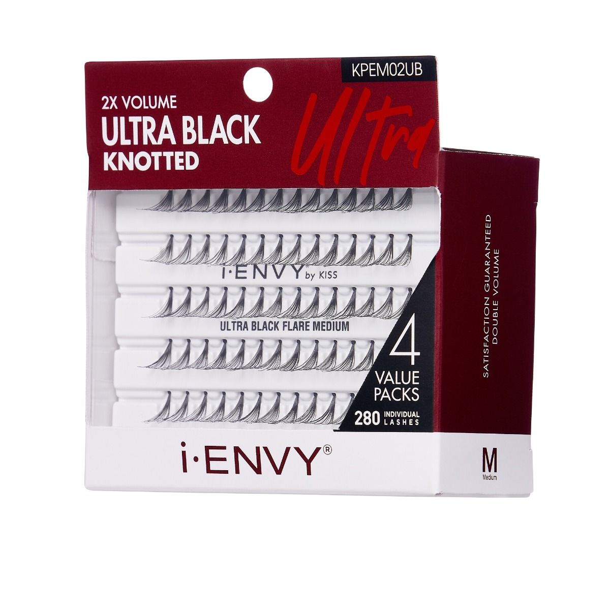 i-ENVY by Kiss Ultra Black Knotted Flare Individual Eyelashes