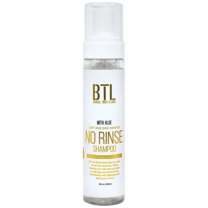 BTL Professional No Rinse Shampoo with Aloe 8oz