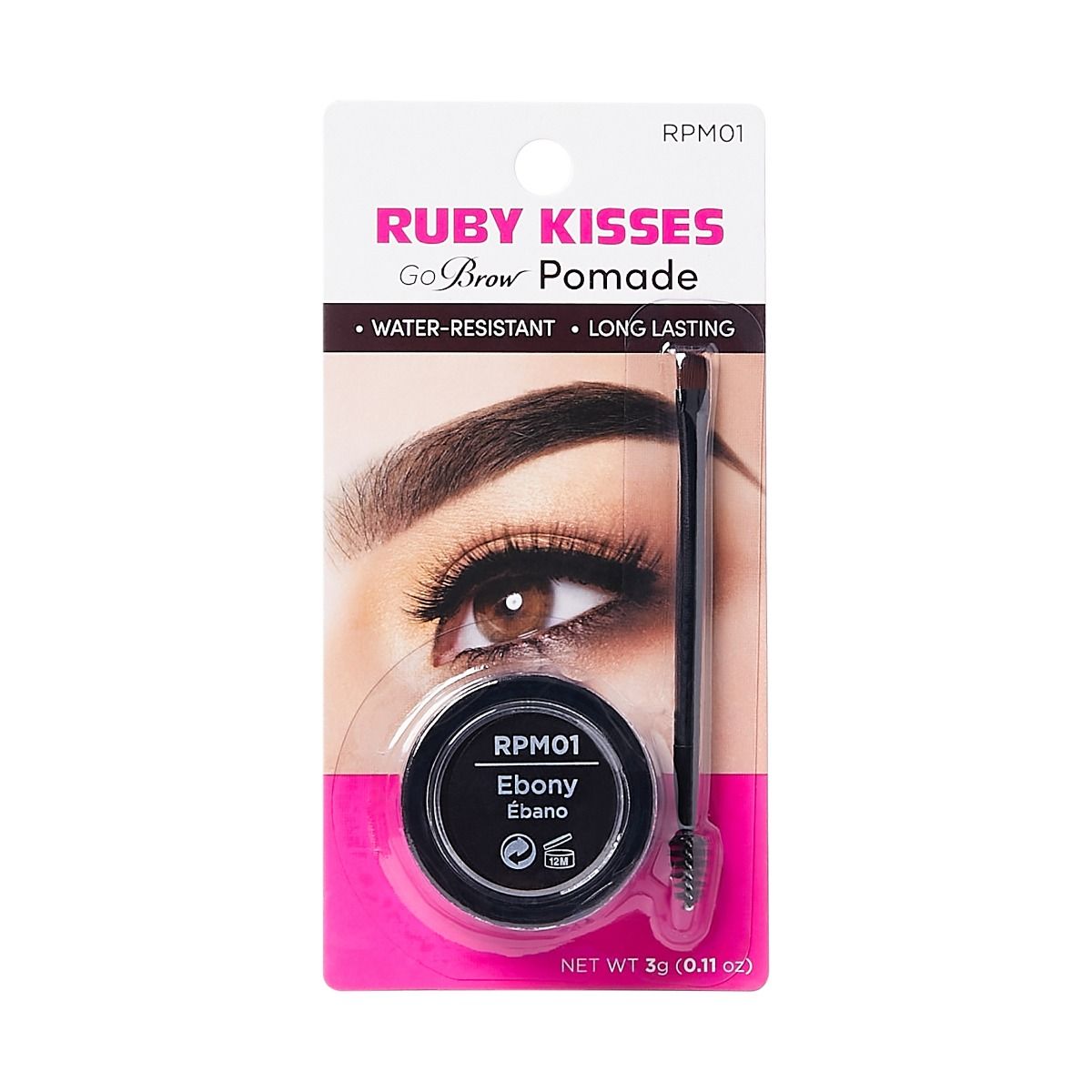 Kiss RubyKisses Go Brow Pomade 0.11oz