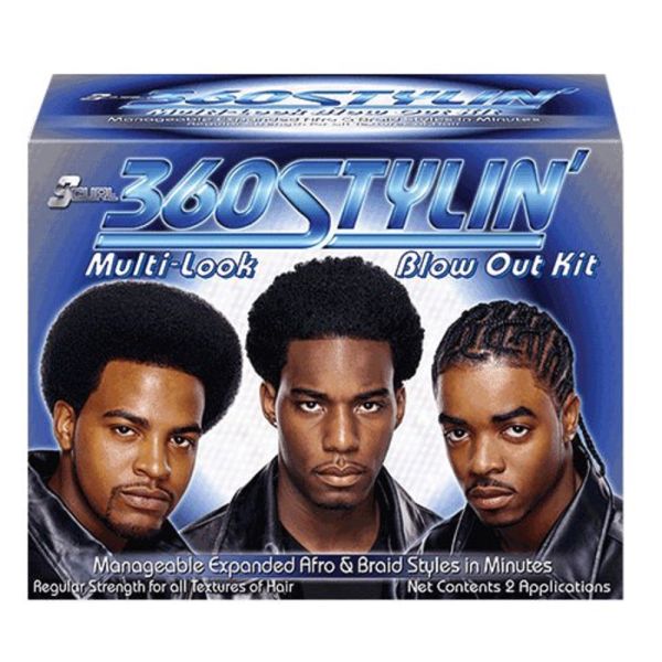 Luster's S-Curl 360 Style Blow Out 2 Applications