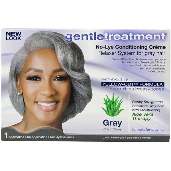 Gentle Treatment No-Lye Conditioning Creme Relaxer System One Application