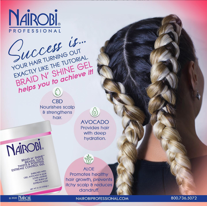 Nairobi Braid 'N Shine Gel