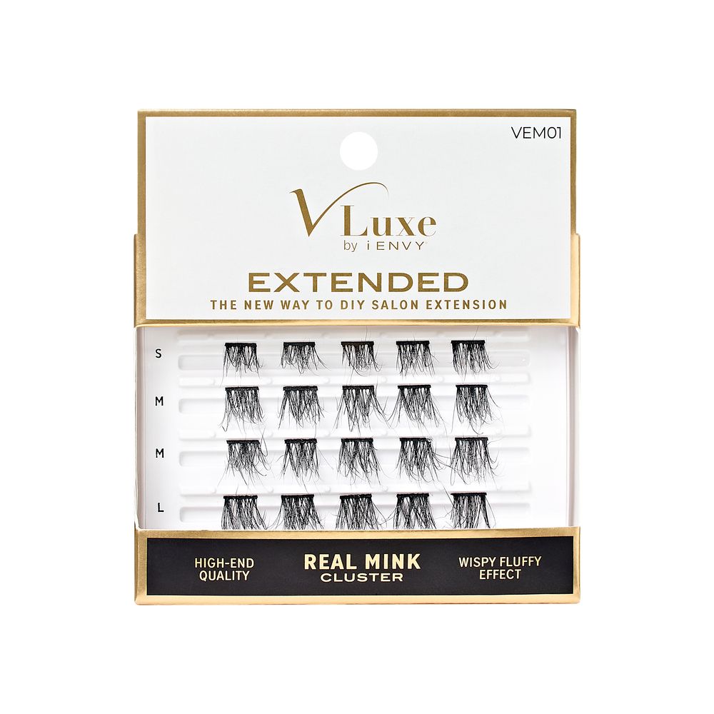 i-ENVY by Kiss V Luxe Extended Real Mink Cluster Eyelashes