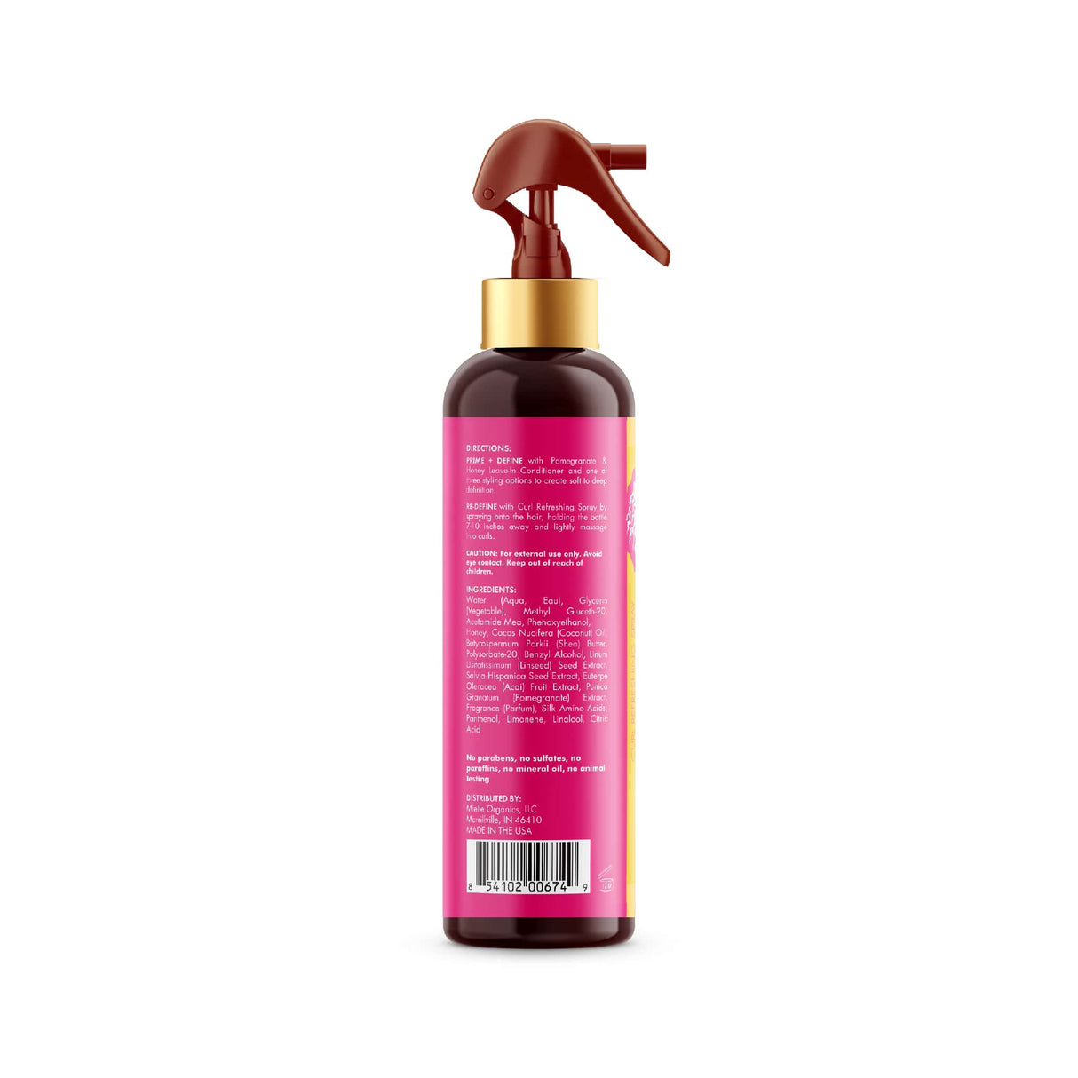 Mielle Pomegranate & Honey Curl Refreshing Spray 8oz