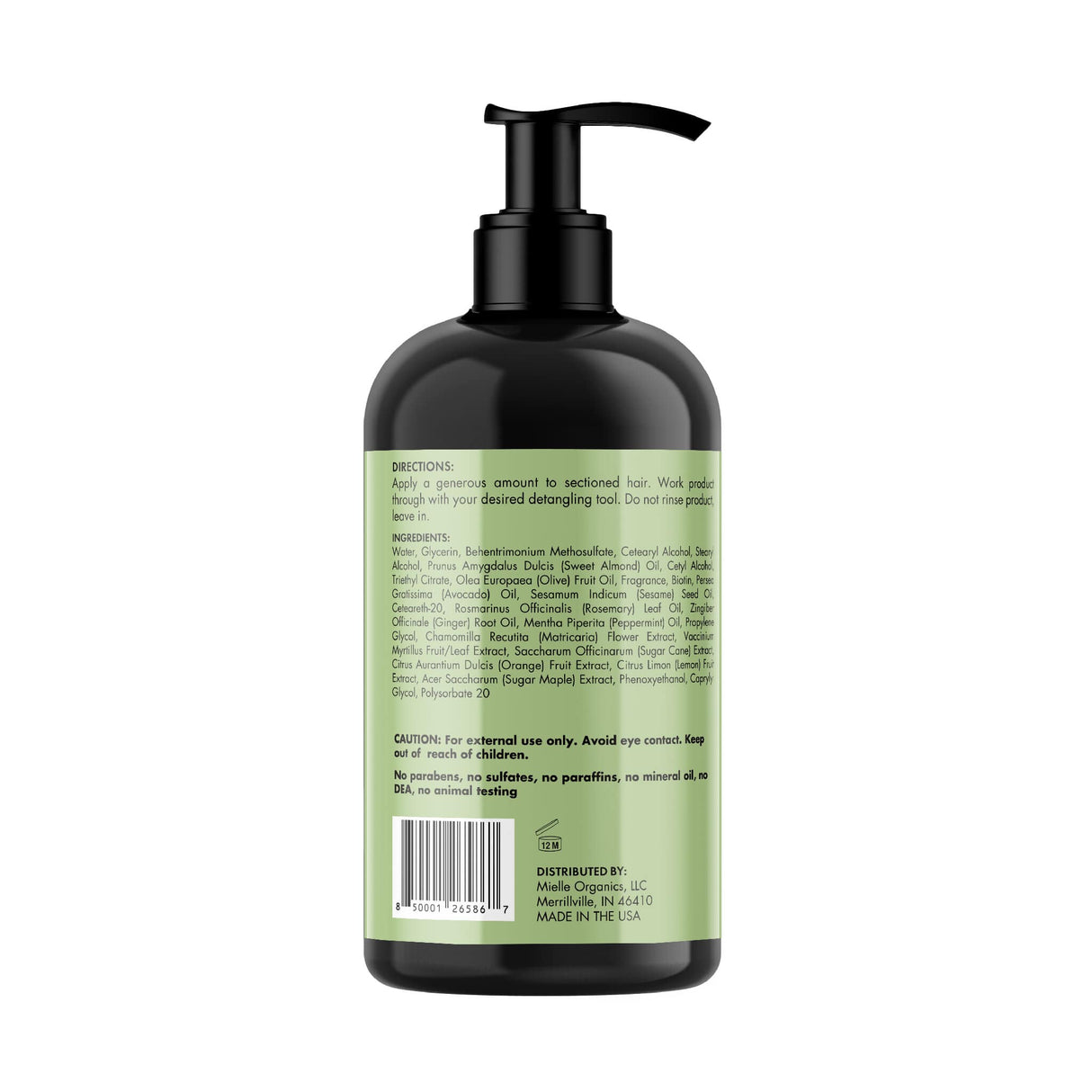 Mielle Rosemary Mint Strengthening Leave-In Conditioner 12oz